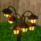 Retro Solar Garden Lantern Vintage Street Lamp Outdoor Decorative Light 1