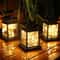 Solar Palace Garden Lantern Outdoor Hanging Candle Style Landscape Light 1