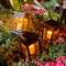 Solar Palace Garden Lantern Outdoor Hanging Candle Style Landscape Light 7