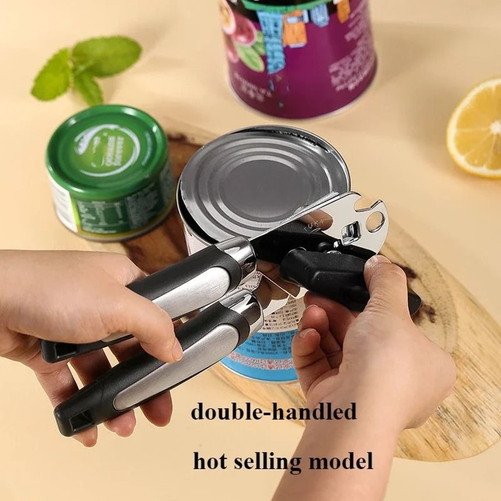 Stainless Steel Manual Can Opener Multifunction Bottle And Jar Opener 5