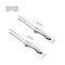 Precision Stainless Steel Kitchen Tweezers Tongs Heat Resistant Cooking Food Tweezers 5