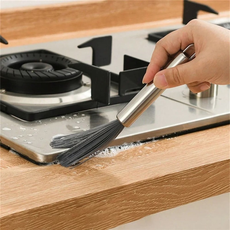 Heavy Duty Multi Functional Cleaning Brush Set Steel Handle Household Cleaning Brush 2 Piece 1