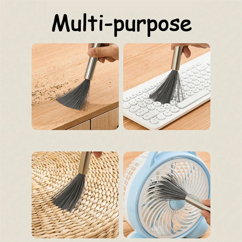 Heavy Duty Multi Functional Cleaning Brush Set Steel Handle Household Cleaning Brush 2 Piece 6