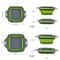 Foldable Vegetable Washing Basket Portable Collapsible Kitchen Colander Fruit And Vegetable Drainer 9