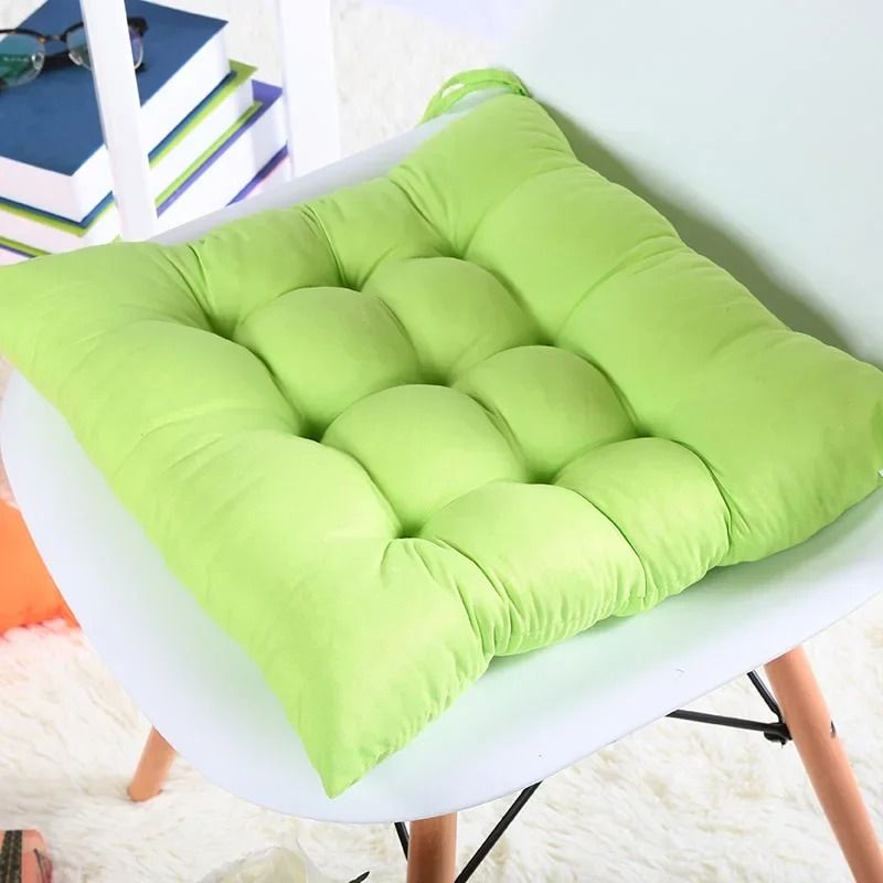 Colorful Chair Seat Cushion Pad Tie On Garden Chair Cushion Soft Thick Seat Pad 6