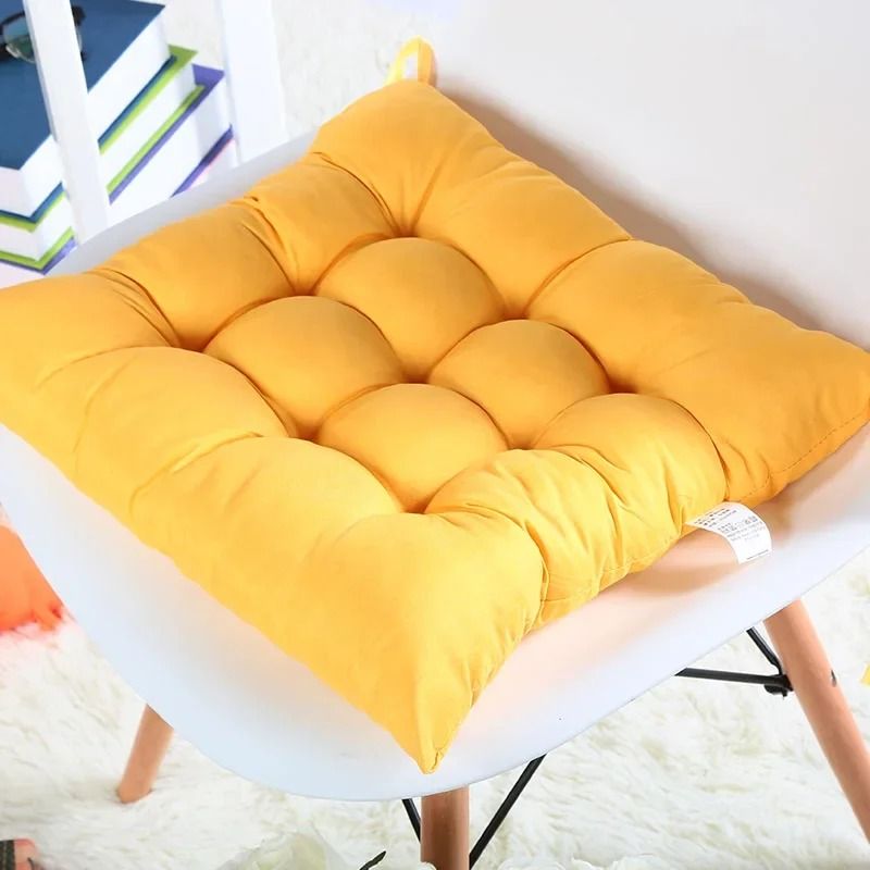 Colorful Chair Seat Cushion Pad Tie On Garden Chair Cushion Soft Thick Seat Pad 7