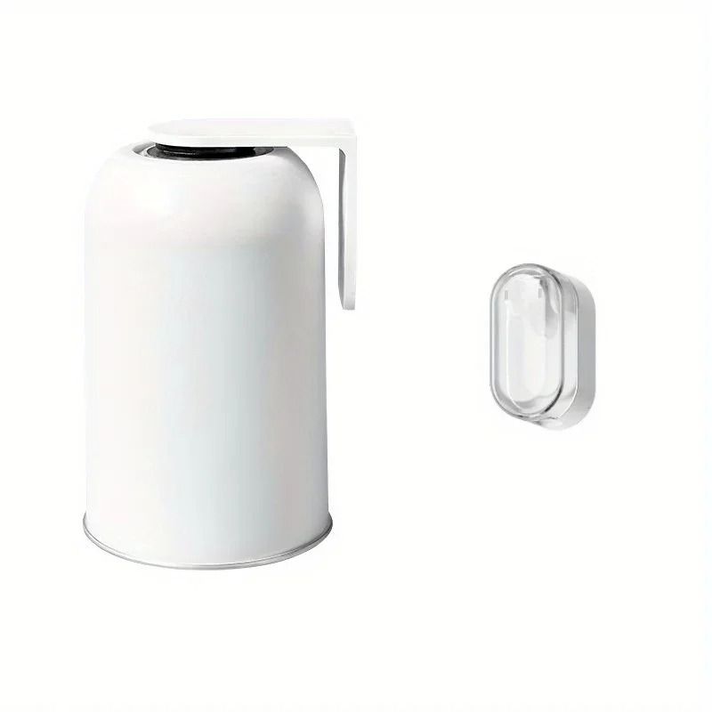 Magnetic Stainless Steel Toothbrush Holder With Cup Wall Mount Bathroom Storage Organizer 1