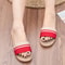 Lightweight Womens Indoor Linen Slippers Anti Slip Summer Home Slippers 8