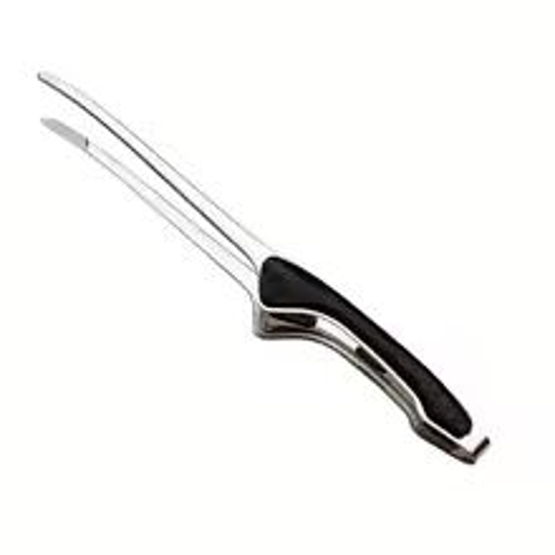 Stainless Steel Kitchen Serving Tongs Non Slip Grip Cooking Food Tongs 2