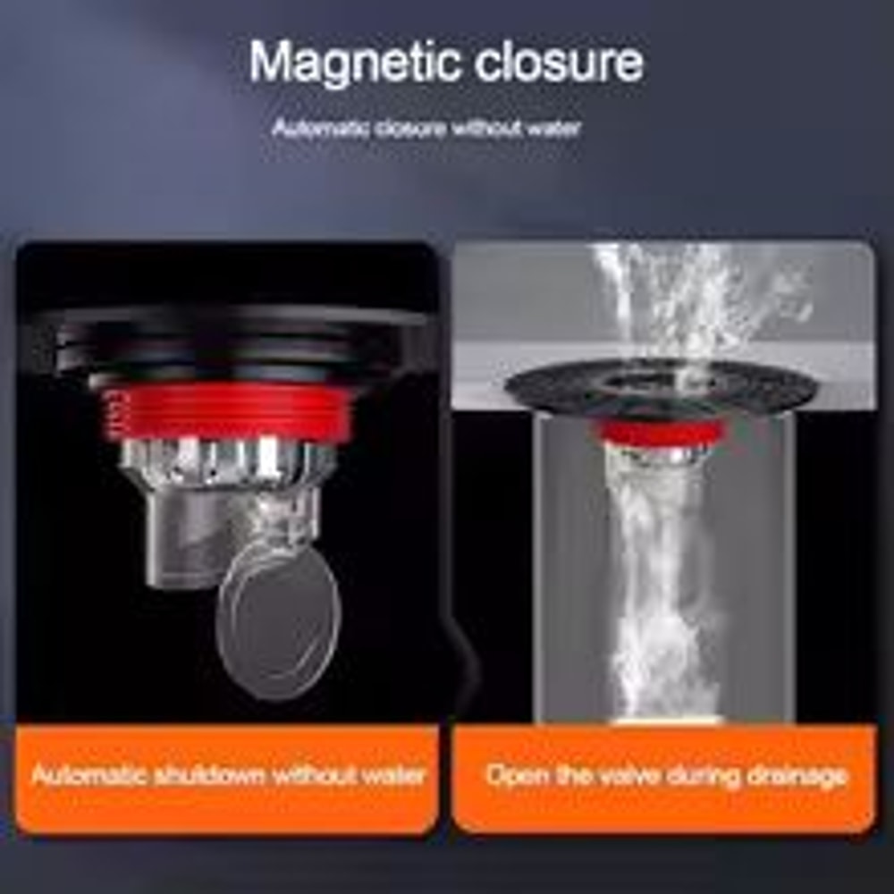 Universal Floor Drain Core Anti Odor Shower Drain Plug Strainer 5