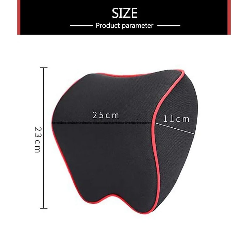 Memory Foam Car Neck Headrest Pillow Ergonomic Car Seat Neck Support Cushion 18