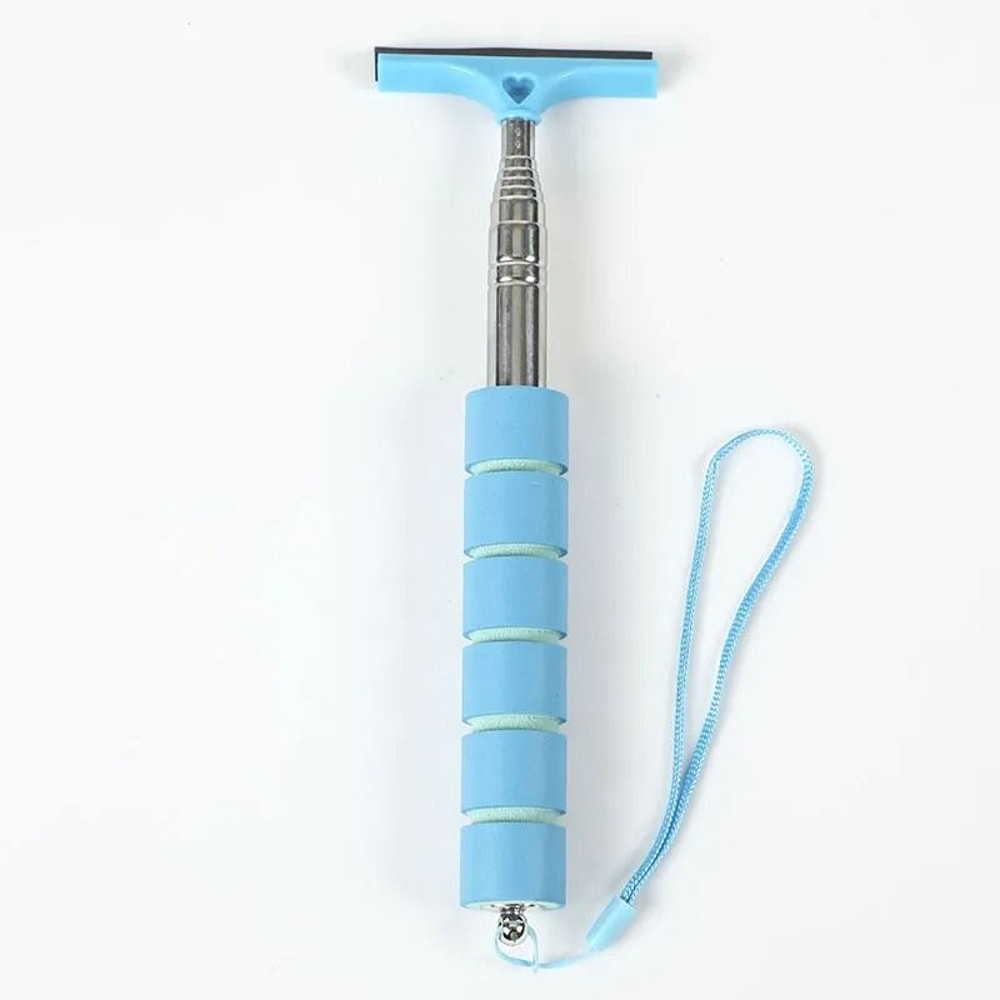 Telescopic Car Rearview Mirror Wiper Extendable Auto Glass Cleaning Tool 1