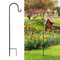 Heavy Duty Garden Shepherd Hook Outdoor Plant Hanging Hook Stand 4