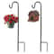 Heavy Duty Garden Shepherd Hook Outdoor Plant Hanging Hook Stand 5