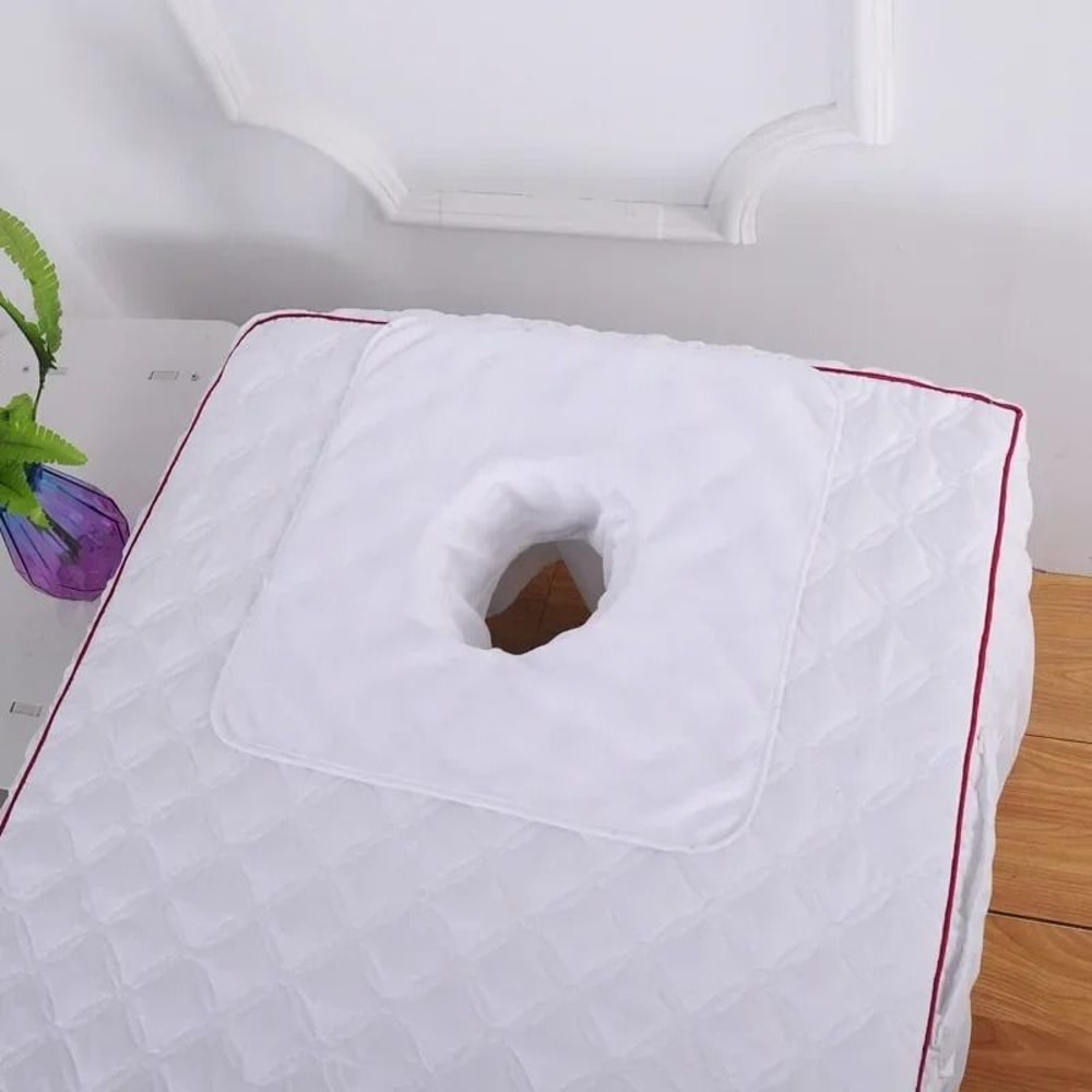 Velvet Spa Massage Face Towel Thickened Massage Table Face Cover With Breathing Hole 1