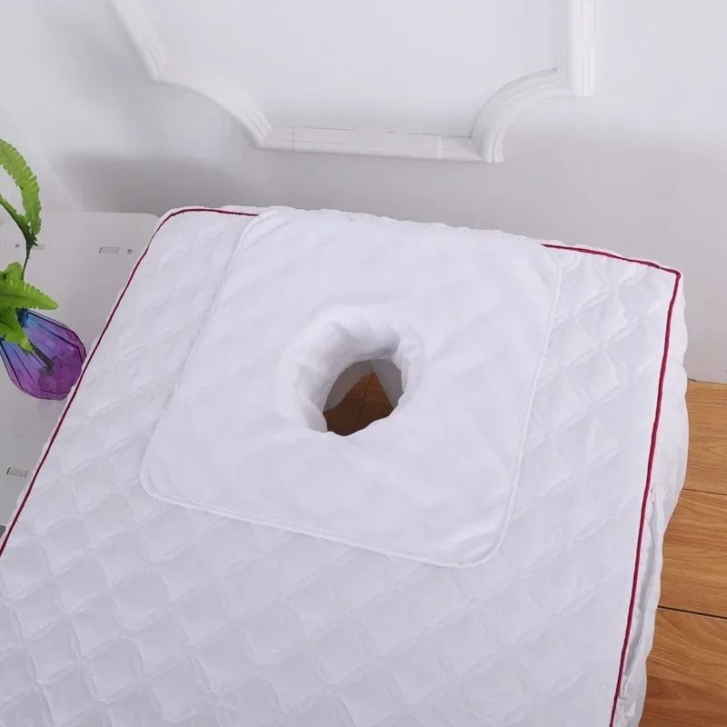 Velvet Spa Massage Face Towel Thickened Massage Table Face Cover With Breathing Hole 1