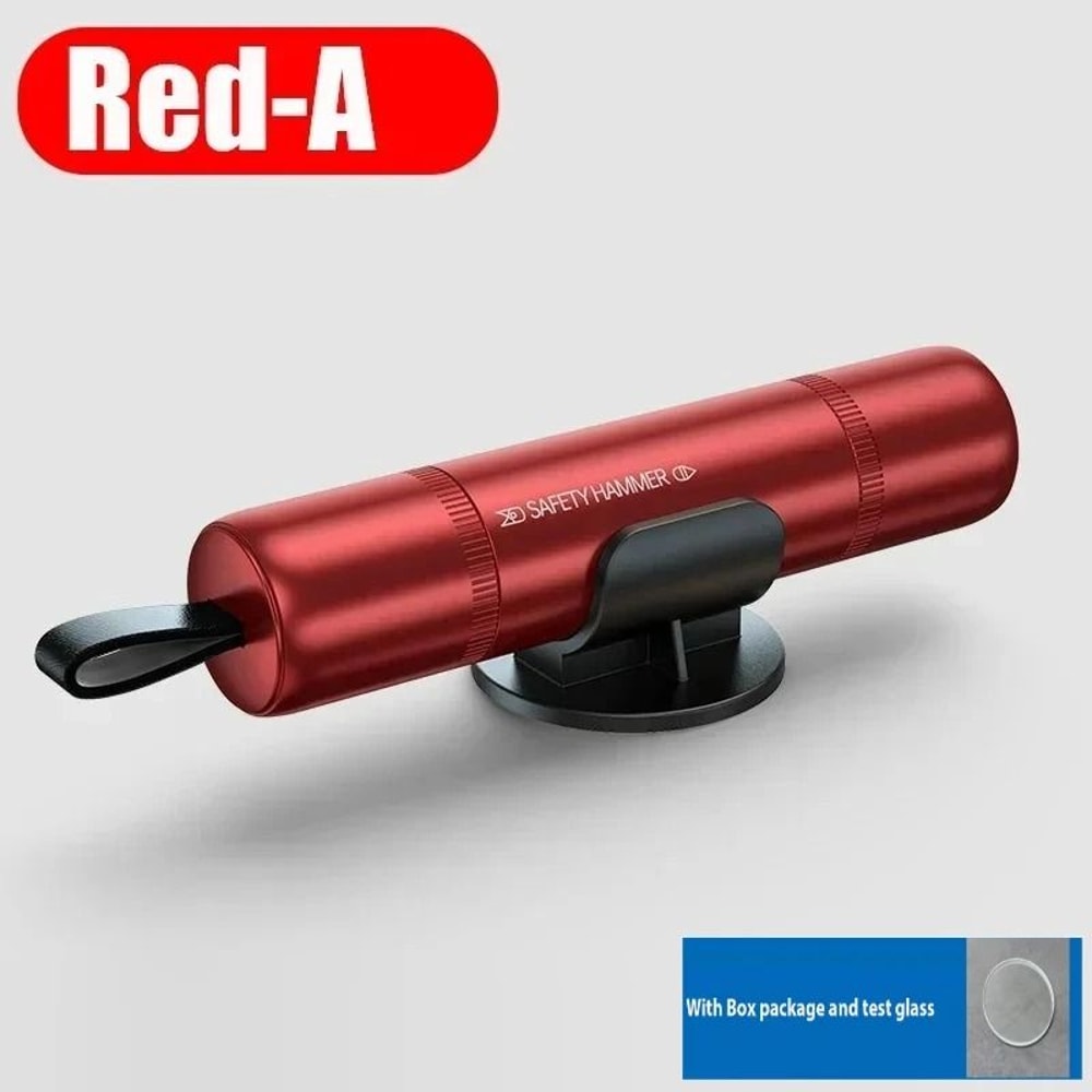 2 In 1 Car Safety Hammer Emergency Window Breaker And Seat Belt Cutter 6