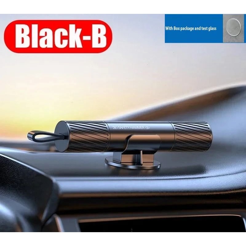 2 In 1 Car Safety Hammer Emergency Window Breaker And Seat Belt Cutter 3