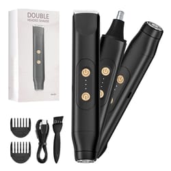 silkglide electric shaver for women 2 in 1 body and facial hair remover