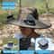 SolarBreeze Solar Fan Hat Outdoor Cooling Fishing And Hiking Cap 1