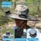 SolarBreeze Solar Fan Hat Outdoor Cooling Fishing And Hiking Cap 2