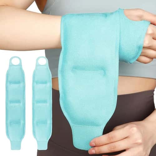 FlexRelief Wrist Ice Pack Wrap Gel Cold Therapy for Wrist Support