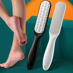 smoothstep foot callus remover file double sided pedicure heel grater
