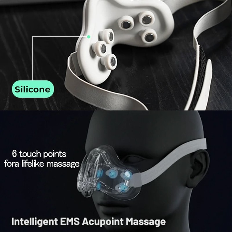 BreatheEase Nasal Congestion Reliever EMS Nose Massager For Better Breathing 3