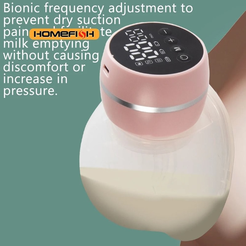 MamaFlow Wearable Breast Pump Hands Free Double Electric Breast Pump 1