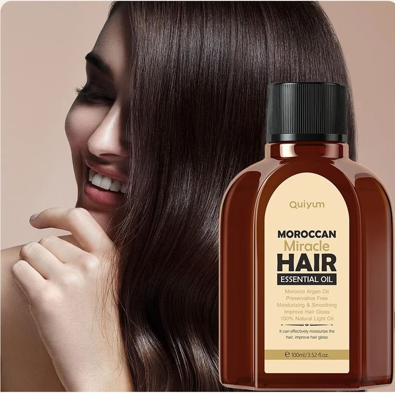 SilkRestore Argan Hair Oil Moroccan Nourishing Hair Care Oil 100ml 5