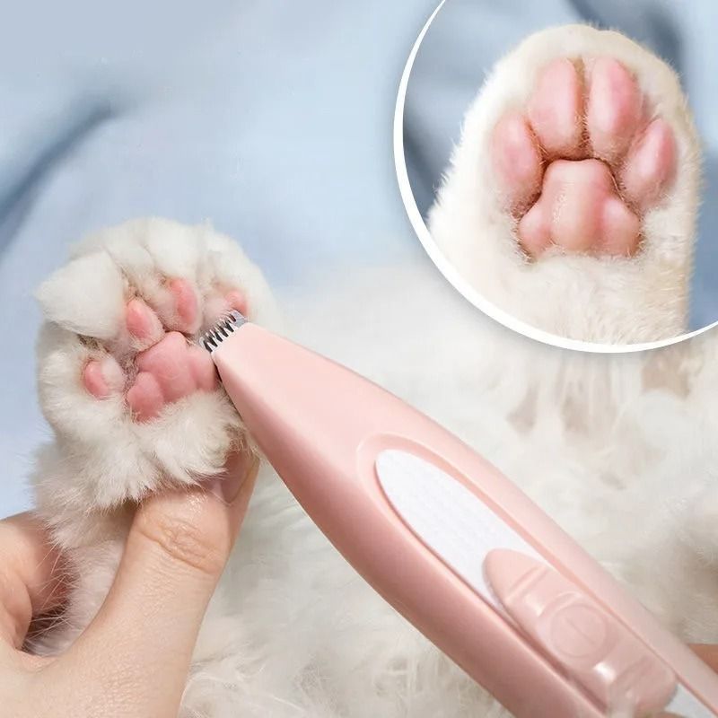 PetTrim Electric Pet Paw Trimmer Quiet Dog And Cat Grooming Hair Clipper 7