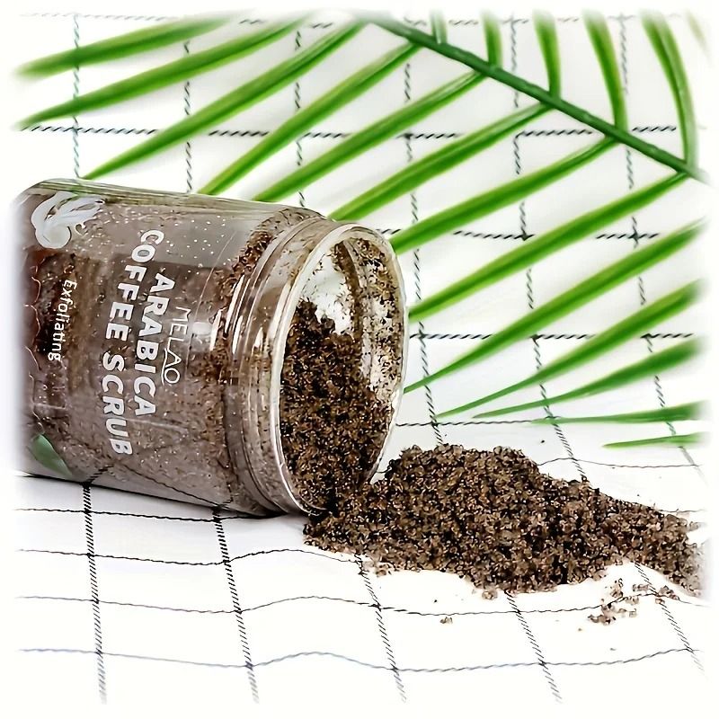 MELAO Arabica Coffee Body Scrub Exfoliating Dead Sea Salt Skin Care Scrub 2