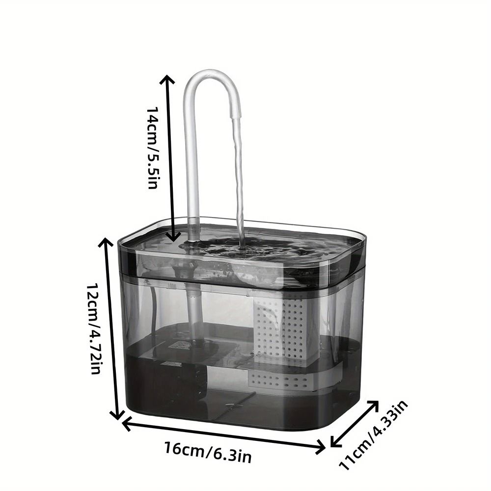 AquaPaws Cat Water Fountain Automatic Pet Drinking Fountain With Filter 6