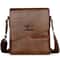 UrbanCarry Mens Leather Messenger Bag Compact Crossbody Shoulder Bag 0