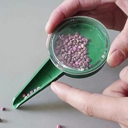 precision seed sower tool adjustable garden seed dispenser for accurate planting