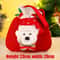 Festive Christmas Gift Bags Drawstring Santa Sack Bags 4 Piece Holiday Candy And Gift Pouches 4