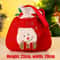 Festive Christmas Gift Bags Drawstring Santa Sack Bags 4 Piece Holiday Candy And Gift Pouches 2
