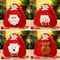 Festive Christmas Gift Bags Drawstring Santa Sack Bags 4 Piece Holiday Candy And Gift Pouches 6