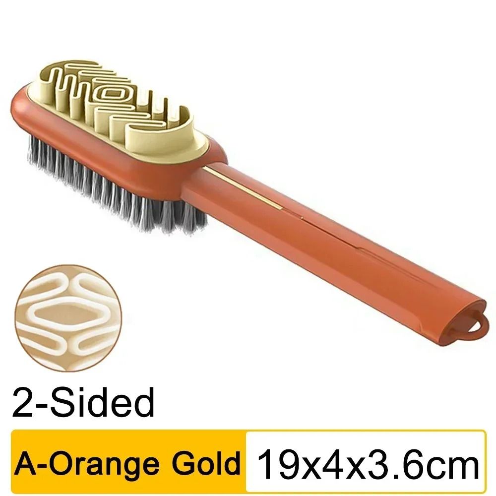 2 In 1 Suede Shoe Brush And Suede Cleaning Eraser Long Handle Boot Cleaner Set 3