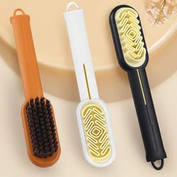 2 in 1 suede shoe brush and suede cleaning eraser long handle boot cleaner set