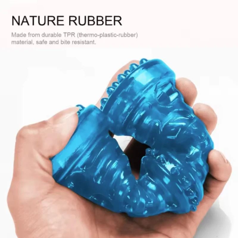 Durable Dog Toothbrush Chew Toy Bite Resistant Dental Chew Toy For Dogs 10