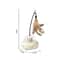Electric Interactive Cat Toy Smart Cat Teaser Toy With Feather And Bell 4
