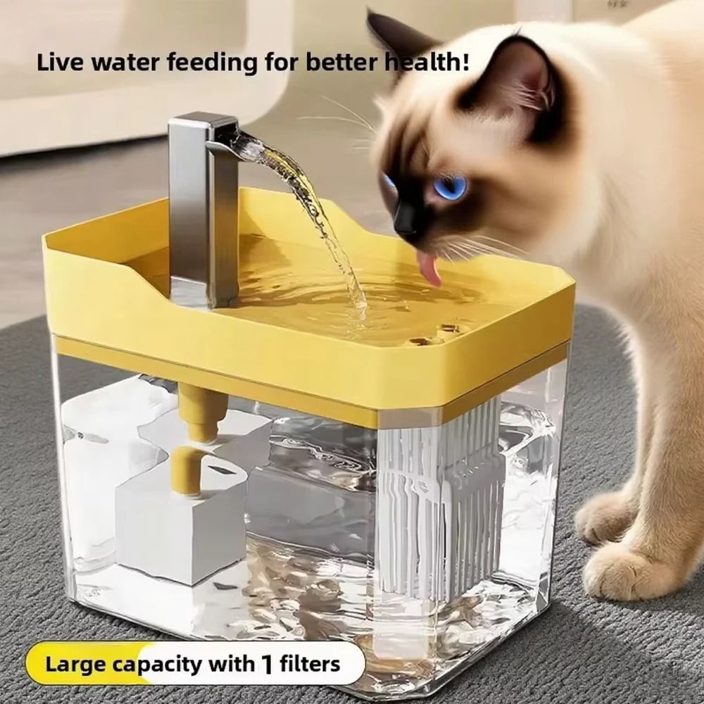 15L Cat Water Fountain USB Automatic Pet Water Dispenser With Circulating Filter 9