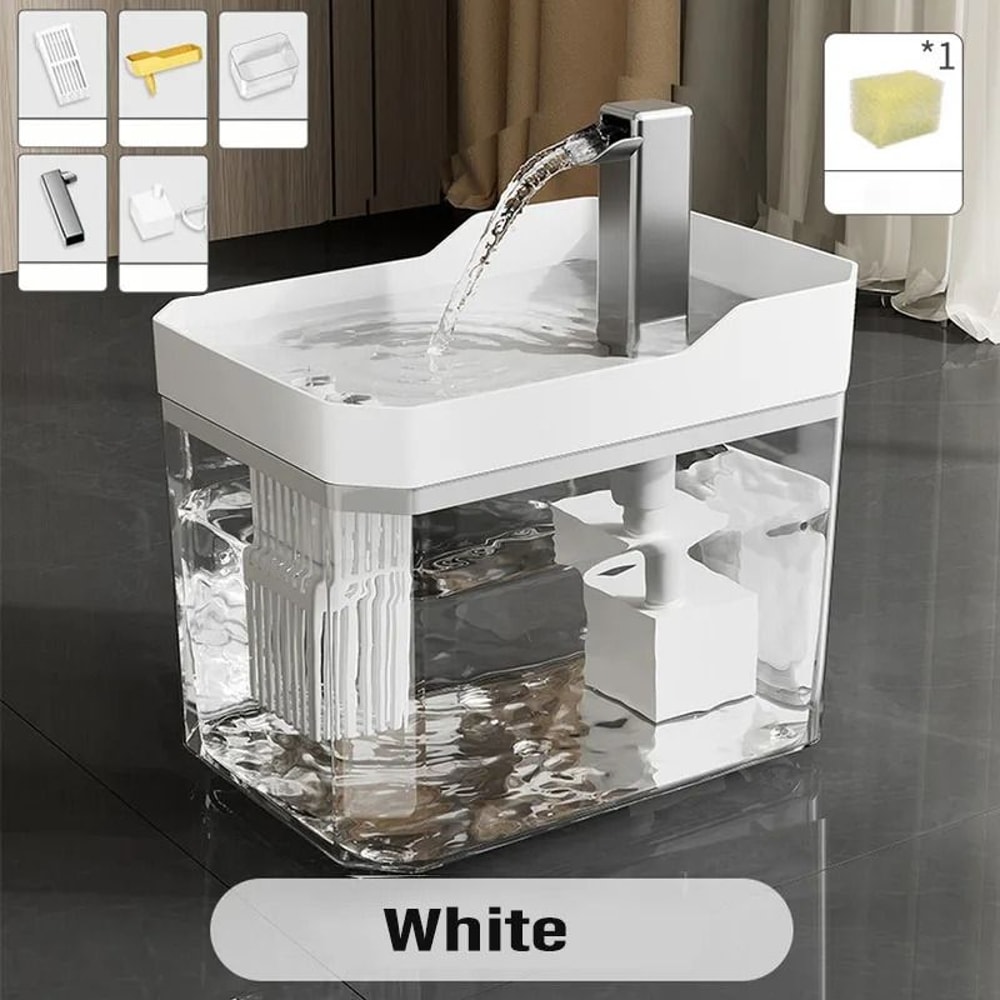 15L Cat Water Fountain USB Automatic Pet Water Dispenser With Circulating Filter 2