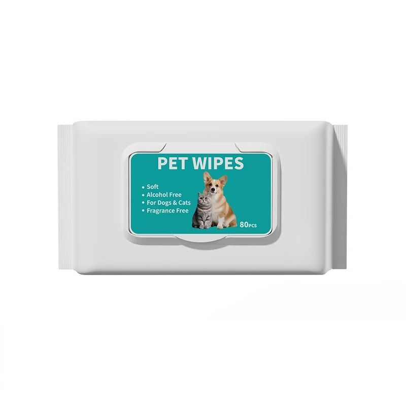 Plant Based Pet Cleaning Wipes Gentle Dog And Cat Wipes For Paws Ears And Body Care 0