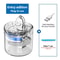 Automatic Cat Water Fountain Quiet Pet Water Fountain With Fresh Water Circulation 3