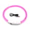 USB Rechargeable LED Dog Collar Fiber Optic Light Up Dog Collar For Night Safety 5