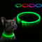 USB Rechargeable LED Dog Collar Fiber Optic Light Up Dog Collar For Night Safety 0