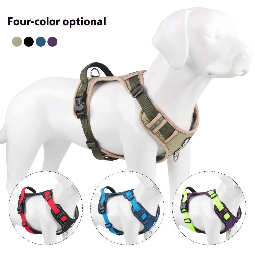 Reflective Dog Harness Adjustable No Pull Dog Harness Training Vest For Medium And Large Dogs 8