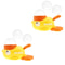 Duck Shape Dog Slow Feeder Toy Interactive Dog Food Dispenser Toy Adjustable Treat Feeder For Pets 3